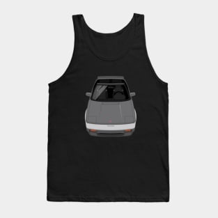 MR2 SC 1st gen W10 - Grey and White Tank Top